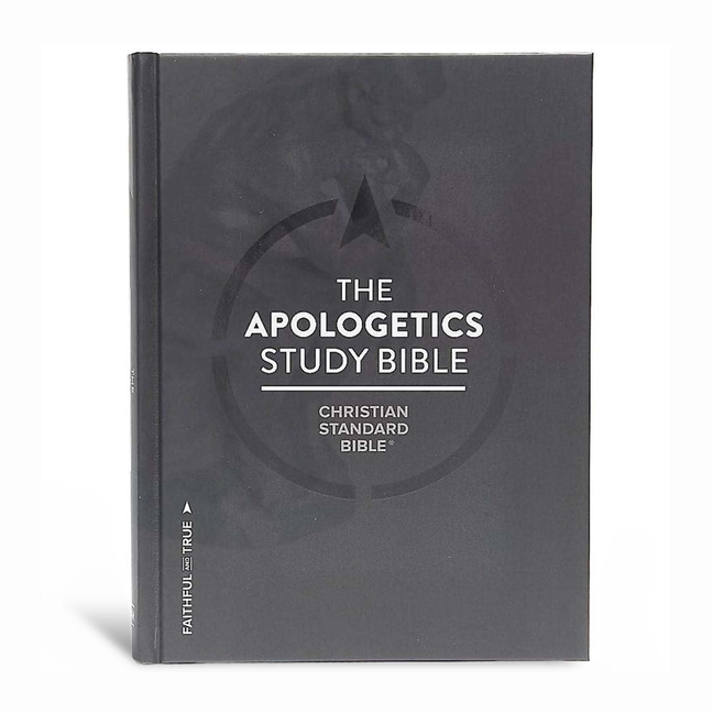 CSB Apologetics Study Bible, Hardcover: Black Letter, Defend Your Faith, Study Notes and Commentary, Ribbon Marker, Sewn Binding, Easy-To-Read Bible S (Hardcover)